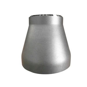 White Steel Pipe Reducer SCH 40 Stainless Steel Pipe Fitting Concentric Reducer