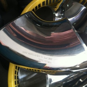 ASTM Standard 304/316/316L Stainless Steel Pipe Round SS Welding Tubes Seamless Pipe weld exhaust t pipe bend