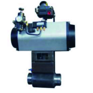 Stream Strap Ball Valve of Power Station
