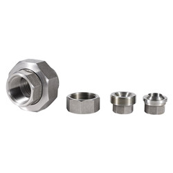 Forged ASME B16.11 Class 3000 SS304 SS316L Stainless Steel Union