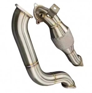 Custom Elbow Bend Exhaust Stainless Steel Pipe Butt Welding Pipe Fittings Exhaust Pipes