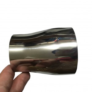 Sanitary ss304l 316l stainless Steel mirror polished reducer