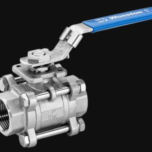 3-PCS STAINLESS STEEL BALL VALVE DN6-DN100