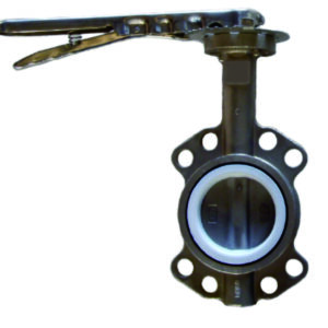 Wafer Stainless Steel Anticorrosive Butterfly Valve